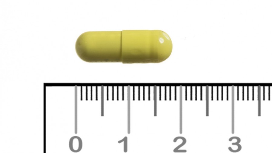 OMEPRAZOL CINFA 20 mg CAPSULAS DURAS GASTRORRESISTENTES EFG , 28 cápsulas fotografía de la forma farmacéutica.