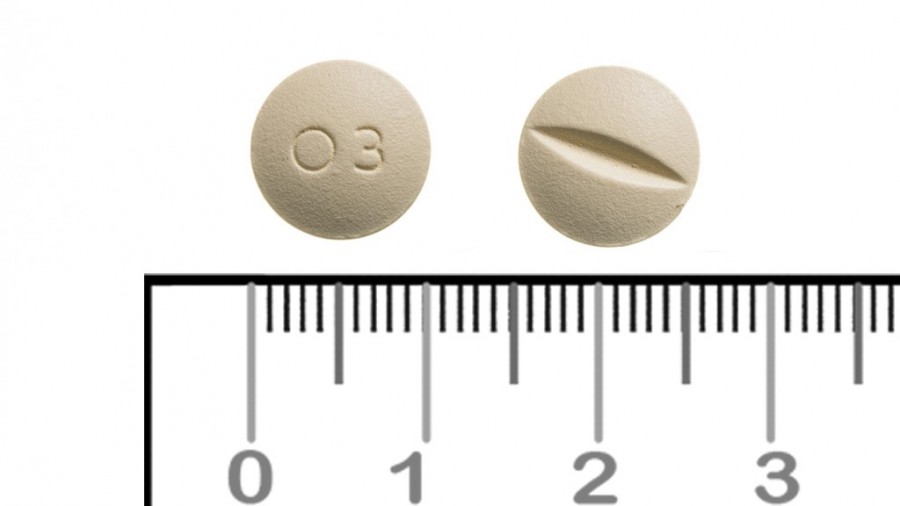OXCARBAZEPINA CINFA 300 MG COMPRIMIDOS RECUBIERTOS CON PELICULA EFG , 100 comprimidos fotografía de la forma farmacéutica.