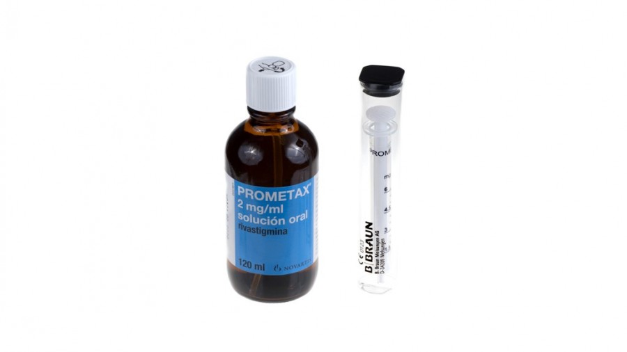 PROMETAX 2 mg/ ml SOLUCION ORAL, 1 frasco de 120 ml fotografía de la forma farmacéutica.