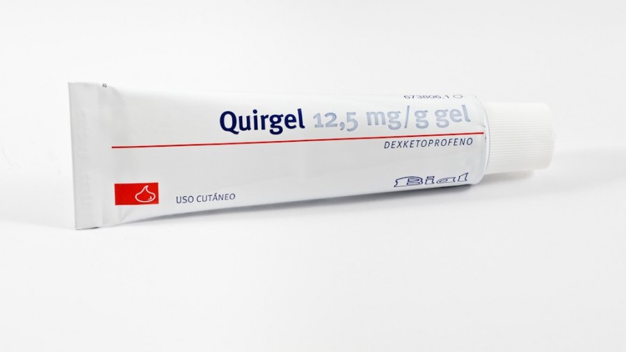 QUIRGEL 12,5 mg/g GEL , 1 tubo de 60 g fotografía de la forma farmacéutica.