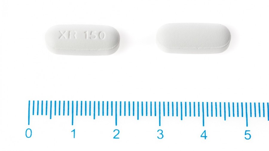 SEROQUEL PROLONG 150 mg COMPRIMIDOS DE LIBERACION PROLONGADA , 60 comprimidos fotografía de la forma farmacéutica.
